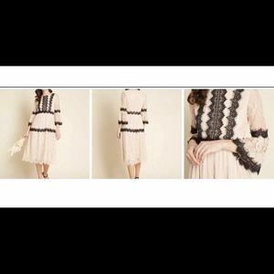 ModCloth Aisle Be Seeing You Lace Midi Dress XL